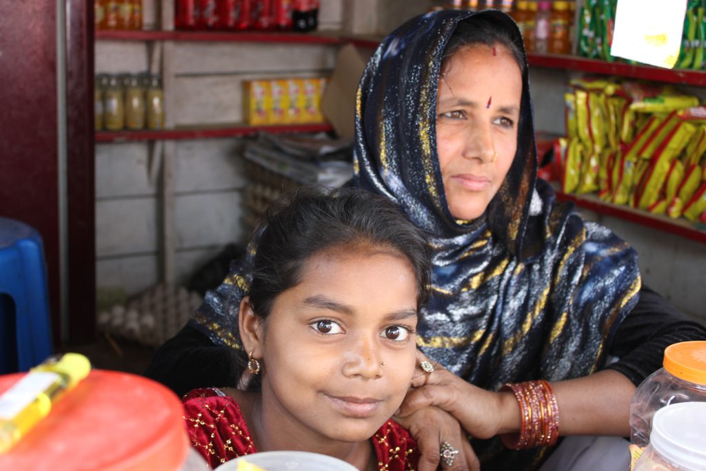 "life has gotten better. All my children are in school."